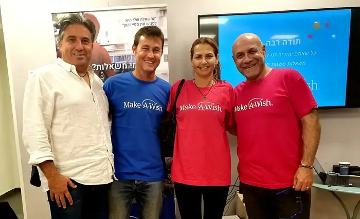 דביר בנדק, גלית פרבר, ניר שרצקי, אבי בר אהרון (יח"צ) דביר בנדק, גלית פרבר, ניר שרצקי, אבי בר אהרון (יח"צ)