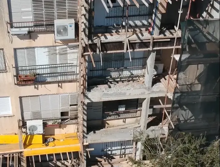 פרויקט פינוי בינוי (צילום מסך , מרכז הנדל"ן) פרויקט פינוי בינוי (צילום מסך , מרכז הנדל"ן)
