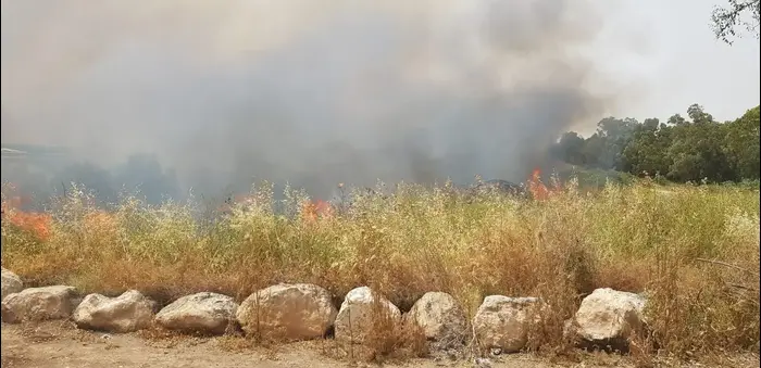 שריפה בכפר אוריה 23 במאי 2019 (אתר רשמי , כבאות והצלה מחוז ירושלים) שריפה בכפר אוריה 23 במאי 2019 (אתר רשמי , כבאות והצלה מחוז ירושלים)