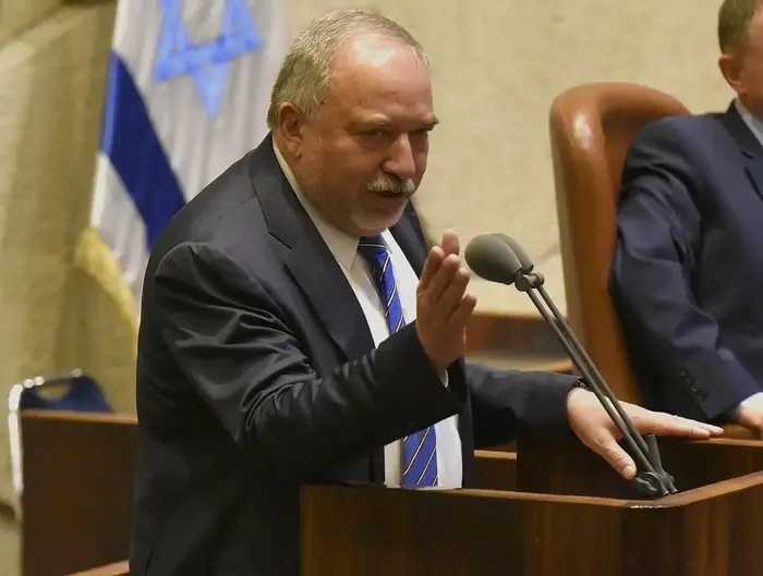 אביגדור ליברמן , מליאת הכנסת, 29 במאי 2019 (ראובן קסטרו) אביגדור ליברמן , מליאת הכנסת, 29 במאי 2019 (ראובן קסטרו)