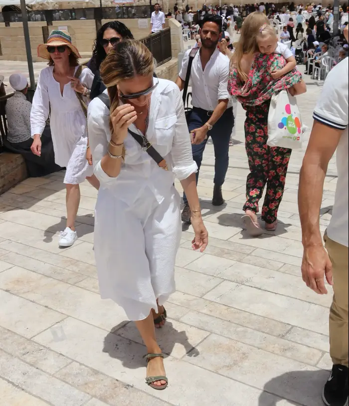 שרה ג'סיקה פרקר בירושלים (ניר פקין) שרה ג'סיקה פרקר בירושלים (ניר פקין)