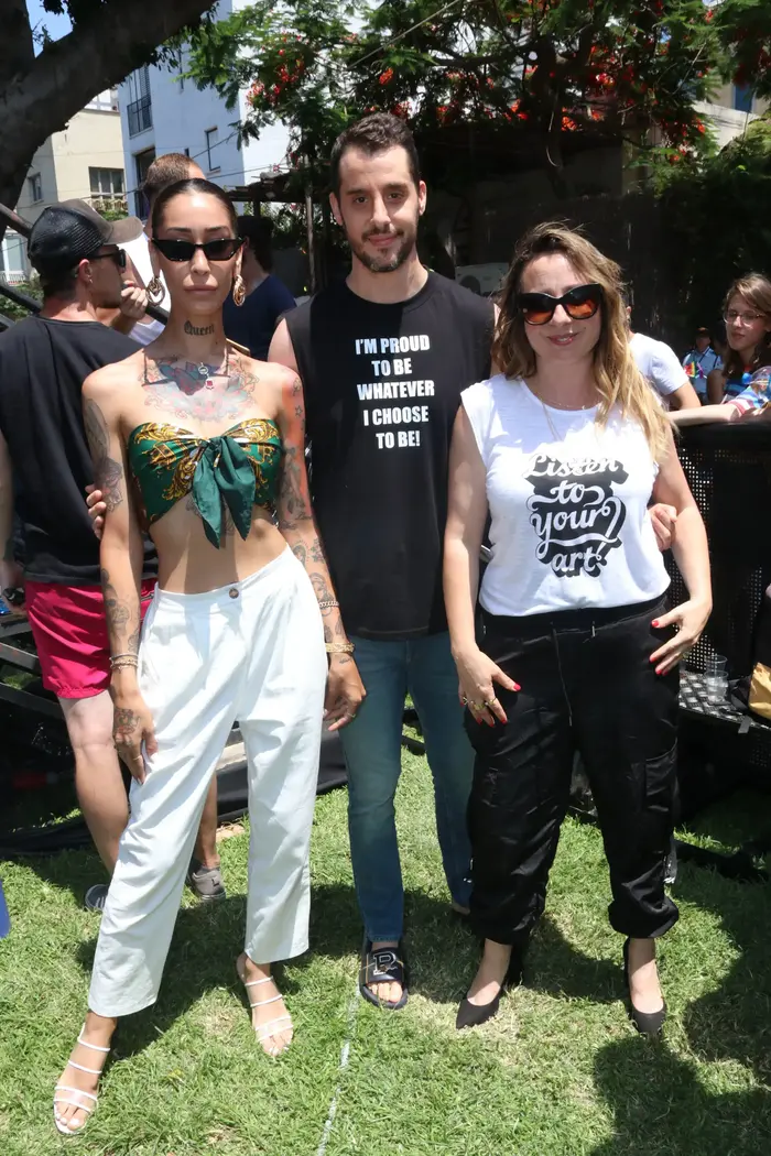 נדב בורנשטיין, ליטל שוורץ, ג'ניפר קים (ניר פקין) נדב בורנשטיין, ליטל שוורץ, ג'ניפר קים (ניר פקין)