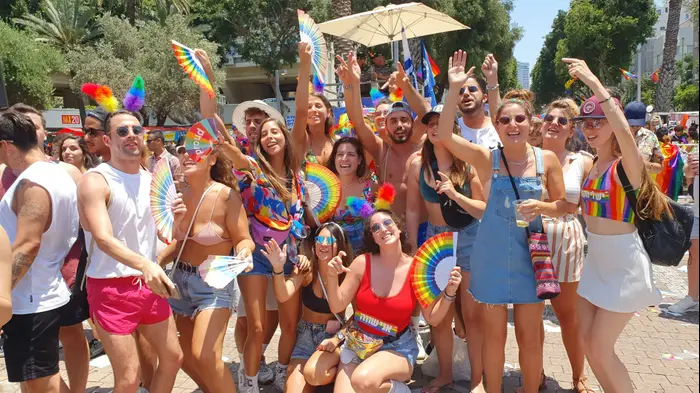 מצעד הגאווה 2019. צילום: ליאור נאור (מערכת וואלה! NEWS , ליאור נאור) מצעד הגאווה 2019. צילום: ליאור נאור (מערכת וואלה! NEWS , ליאור נאור)