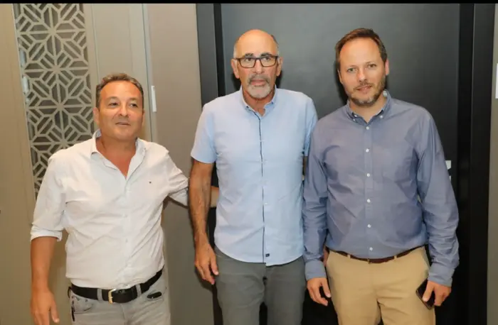 אסף בן חיים, אורי אולינר וגד אברגיל (רפי דלויה) אסף בן חיים, אורי אולינר וגד אברגיל (רפי דלויה)