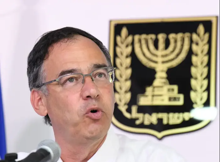 שי ניצן במהלך טקס קבלת פנים לשר המשפטים, משרד המשפטים, ירושלים 23 ביוני 2019 (ראובן קסטרו) שי ניצן במהלך טקס קבלת פנים לשר המשפטים, משרד המשפטים, ירושלים 23 ביוני 2019 (ראובן קסטרו)