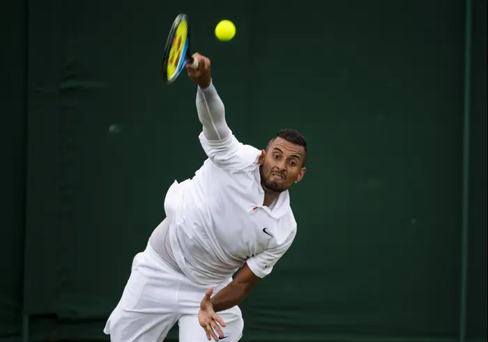 ניק קיריוס, טניסאי אוסטרלי (GettyImages) ניק קיריוס, טניסאי אוסטרלי (GettyImages)
