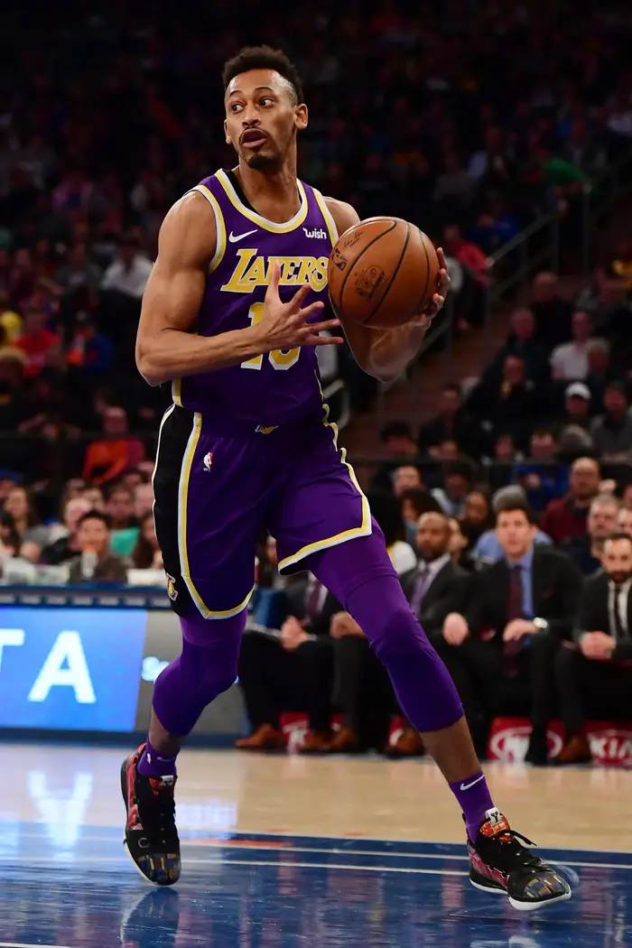 ג'ונתן וויליאמס במדי לוס אנג'לס לייקרס (GettyImages) ג'ונתן וויליאמס במדי לוס אנג'לס לייקרס (GettyImages)