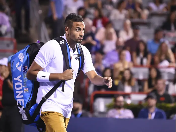 ניק קיריוס, טניסאי אוסטרלי, מאוכזב (GettyImages) ניק קיריוס, טניסאי אוסטרלי, מאוכזב (GettyImages)