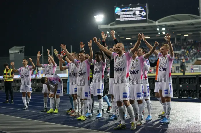 שחקני לאסק לינץ חוגגים (GettyImages) שחקני לאסק לינץ חוגגים (GettyImages)