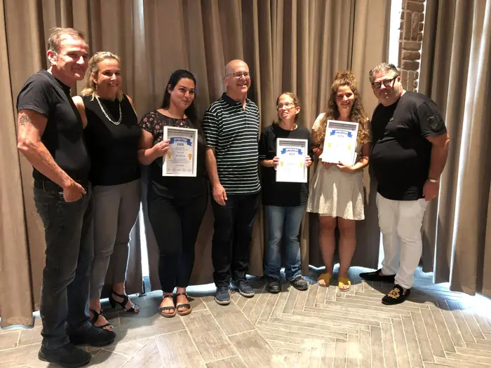 רן רהב, הודיה דקל, אילאיל נגרי, גל הירשלר, יעל יוספברג , עמוס שפירא (יח"צ , מקור רהב) רן רהב, הודיה דקל, אילאיל נגרי, גל הירשלר, יעל יוספברג , עמוס שפירא (יח"צ , מקור רהב)