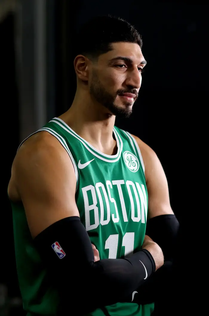 אנס קאנטר שחקן בוסטון סלטיקס (GettyImages) אנס קאנטר שחקן בוסטון סלטיקס (GettyImages)