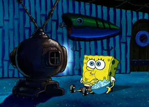 גיף בוב ספוג צופה בטלוויזיה (Giphy) גיף בוב ספוג צופה בטלוויזיה (Giphy)