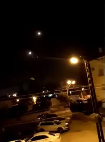יירוט רקטות בבאר שבע - 16 בנובמבר 2019 (צילום מסך , Amad Amara) יירוט רקטות בבאר שבע - 16 בנובמבר 2019 (צילום מסך , Amad Amara)