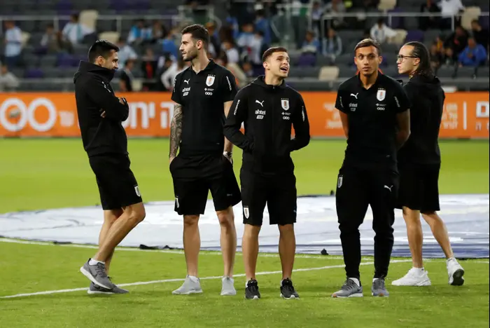 שחקני נבחרת אורוגוואי (רויטרס) שחקני נבחרת אורוגוואי (רויטרס)