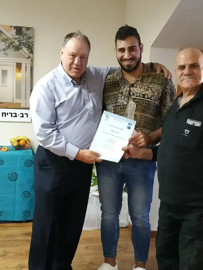 זיאד סלאמה , שאדי סלאמה ושמואל דונרשטיין (יח"צ , איתי כהן) זיאד סלאמה , שאדי סלאמה ושמואל דונרשטיין (יח"צ , איתי כהן)
