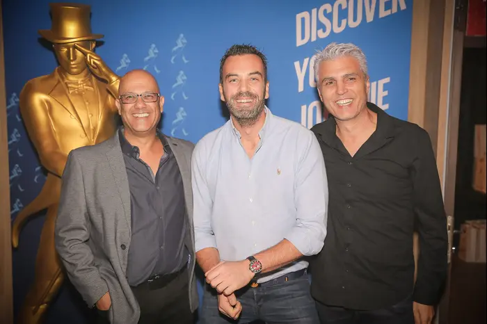 יאיר לוי, ניקולס דיאמנטופולוס ויזהר אפרתי (יח"צ , נוי ערקובי) יאיר לוי, ניקולס דיאמנטופולוס ויזהר אפרתי (יח"צ , נוי ערקובי)