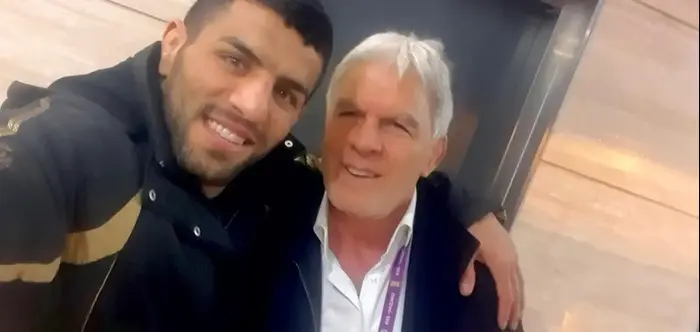 סעיד מולאי ג'ודוקא איראני עם יושב ראש איגוד הג'ודו משה פונטי (אתר רשמי , באדיבות איגוד הג'ודו) סעיד מולאי ג'ודוקא איראני עם יושב ראש איגוד הג'ודו משה פונטי (אתר רשמי , באדיבות איגוד הג'ודו)