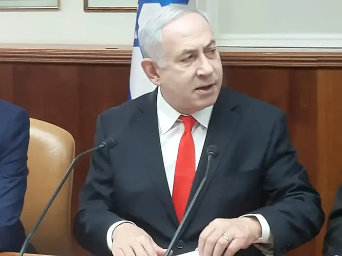 ראש הממשלה, בנימין נתניהו במהלך הישיבת ממשלה, משרד רה"מ, ירושלים 15 בצדמבר 2019 (רוני כנפו) ראש הממשלה, בנימין נתניהו במהלך הישיבת ממשלה, משרד רה"מ, ירושלים 15 בצדמבר 2019 (רוני כנפו)
