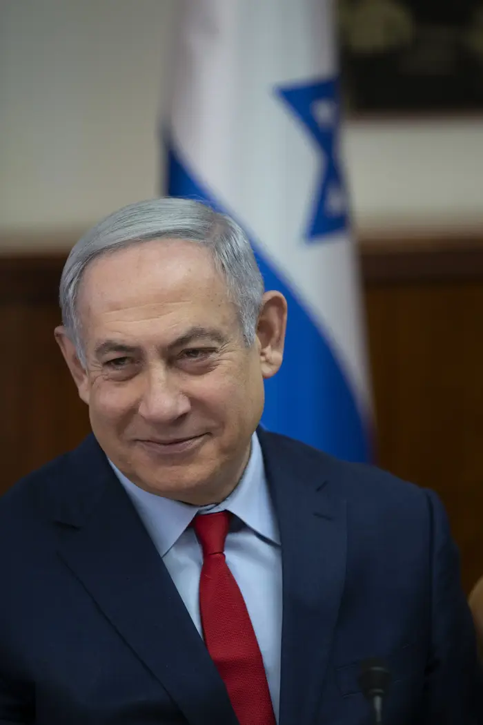 ראש הממשלה בנימין נתניהו בישיבת ממשלה, 5 בינואר 2020 (פול צלמים , עמית שאבי) ראש הממשלה בנימין נתניהו בישיבת ממשלה, 5 בינואר 2020 (פול צלמים , עמית שאבי)