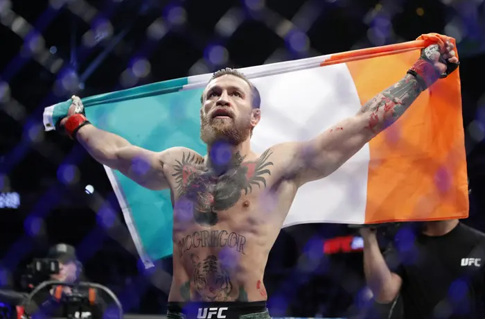 לוחם ה-UFC האירי קונור מקגרגור (רויטרס) לוחם ה-UFC האירי קונור מקגרגור (רויטרס)
