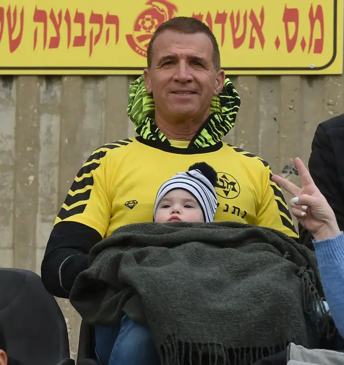 אייל סגל בעלי מכבי נתניה (ברני ארדוב) אייל סגל בעלי מכבי נתניה (ברני ארדוב)