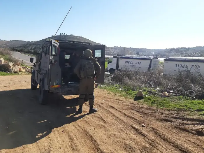 כוחות צה"ל פרוסים ברחבי חברון 6 בפברואר 2020 (אמיר בוחבוט) כוחות צה"ל פרוסים ברחבי חברון 6 בפברואר 2020 (אמיר בוחבוט)