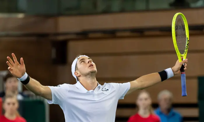 יאן לנארד שטרוף טניסאי גרמני (GettyImages) יאן לנארד שטרוף טניסאי גרמני (GettyImages)