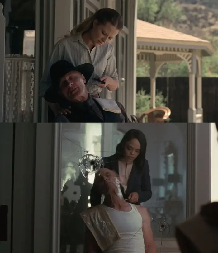 ווסטוורלד עונה 3 פרק 4 + עונה 1 פרק 10 (צילום מסך , HBO) ווסטוורלד עונה 3 פרק 4 + עונה 1 פרק 10 (צילום מסך , HBO)