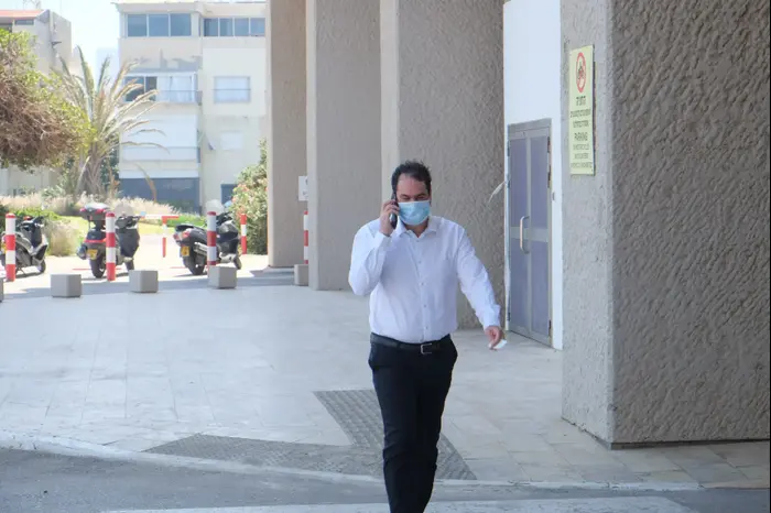 יו"ר עירוני נס ציונה, יניב מזרחי, ישיבת מנהלת הליגה (יותם רונן) יו"ר עירוני נס ציונה, יניב מזרחי, ישיבת מנהלת הליגה (יותם רונן)
