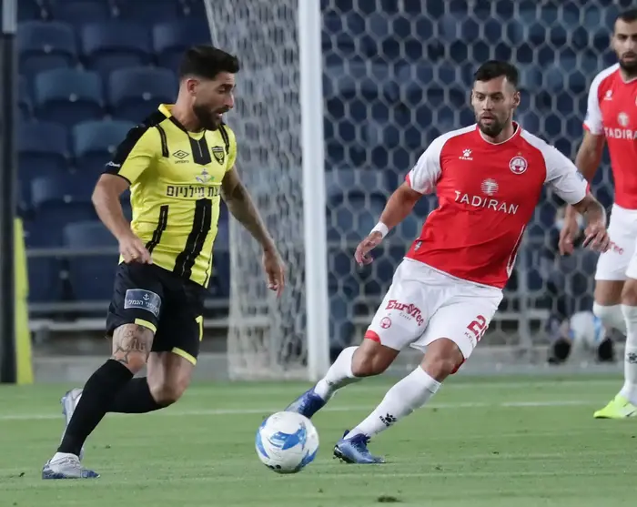 אלירן עטר בית"ר ירושלים חנן ממן הפועל באר שבע (דני מרון) אלירן עטר בית"ר ירושלים חנן ממן הפועל באר שבע (דני מרון)