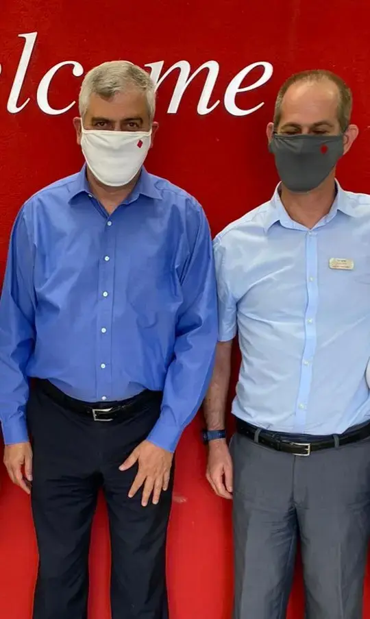 סיור המנכל גלעד בר ודב קוטלר (יח"צ , דוברות בנק הפועלים) סיור המנכל גלעד בר ודב קוטלר (יח"צ , דוברות בנק הפועלים)