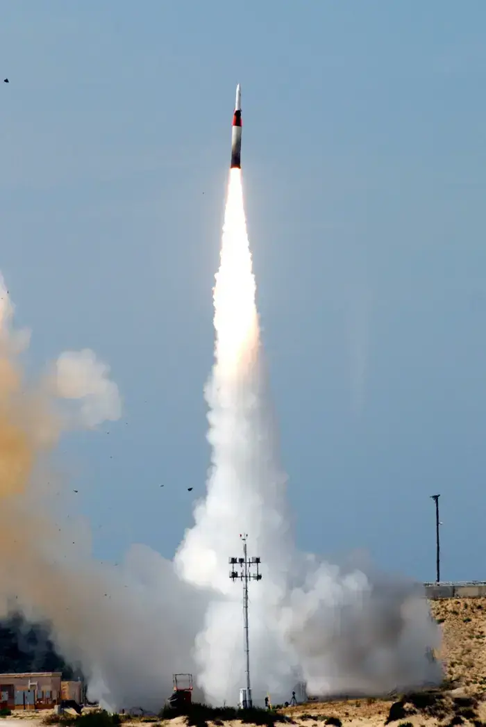 ניסוי בטיל חץ (יח"צ , תעשיה אווירית) ניסוי בטיל חץ (יח"צ , תעשיה אווירית)
