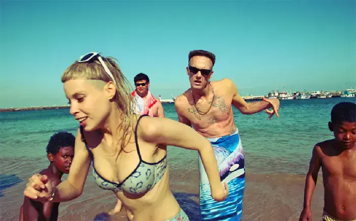Die Antwoord (צילום מסך) Die Antwoord (צילום מסך)