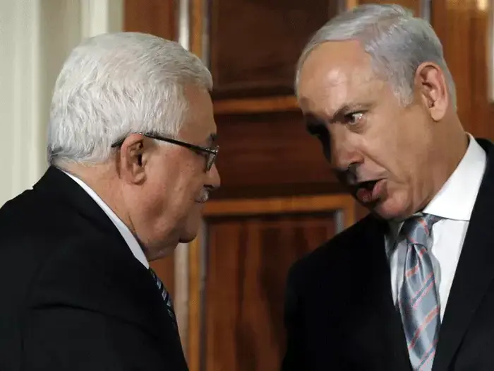 בנימין נתניהו ואבו מאזן בבית הלבן, ערב לפני השקת השיחות הישירות (רויטרס) בנימין נתניהו ואבו מאזן בבית הלבן, ערב לפני השקת השיחות הישירות (רויטרס)
