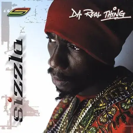 עטיפת האלבום ""Da real thing של Sizzla (סריקה) עטיפת האלבום ""Da real thing של Sizzla (סריקה)