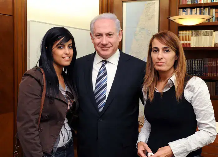 נתניהו נפגש עם נאווה בוקר (יח"צ) נתניהו נפגש עם נאווה בוקר (יח"צ)