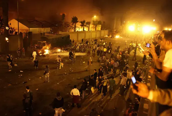 הפגנות במצרים (AP) הפגנות במצרים (AP)