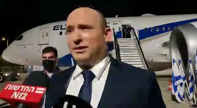 המסר של בנט לפני הטיסה לאום