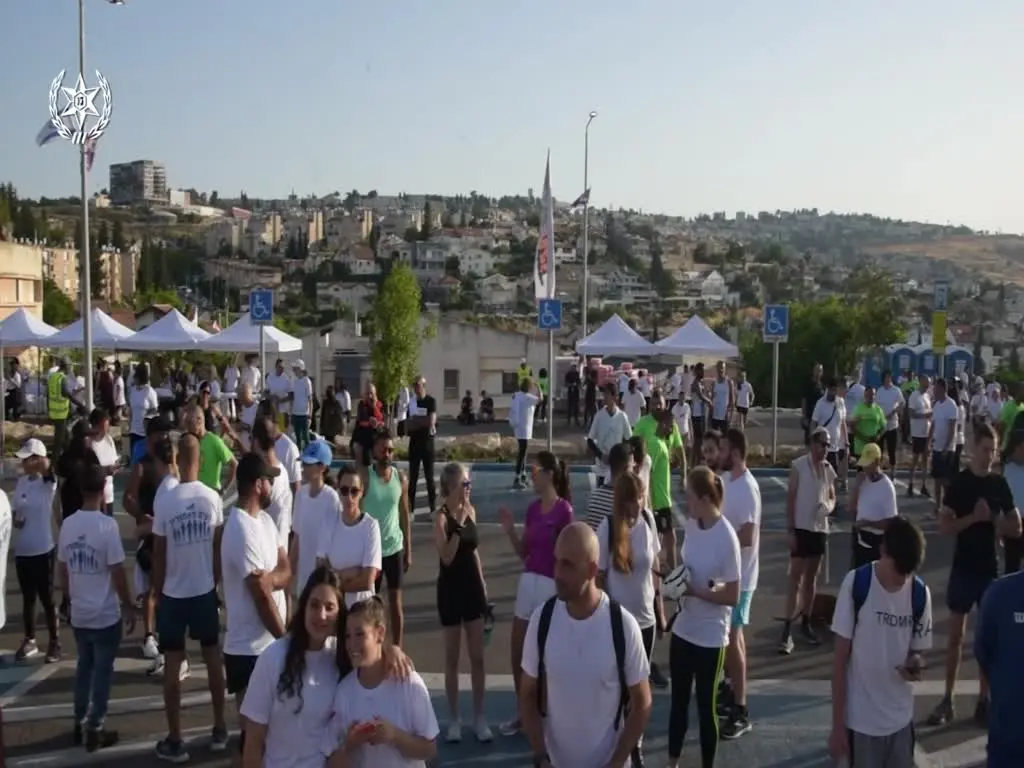 מירוץ לזכר השוטר שנפל בפיגוע בבני ברק