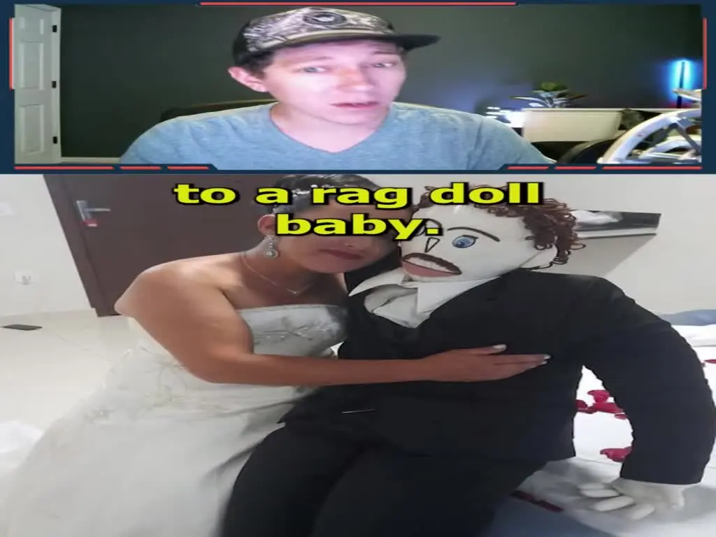 התחתנה עם בובה ונכנסה להיריון