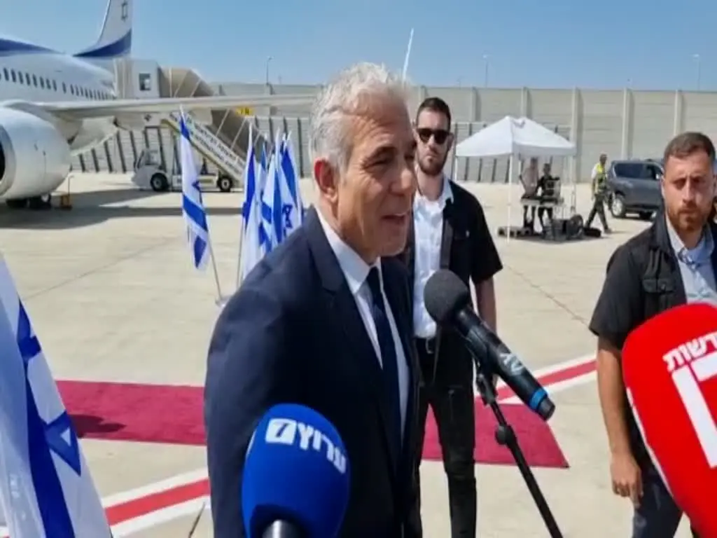 המסר של לפיד לחיזבאללה