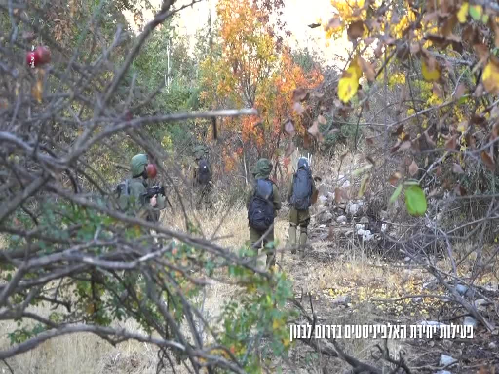 תיעוד פעילות הכוחות במרחב שבעא