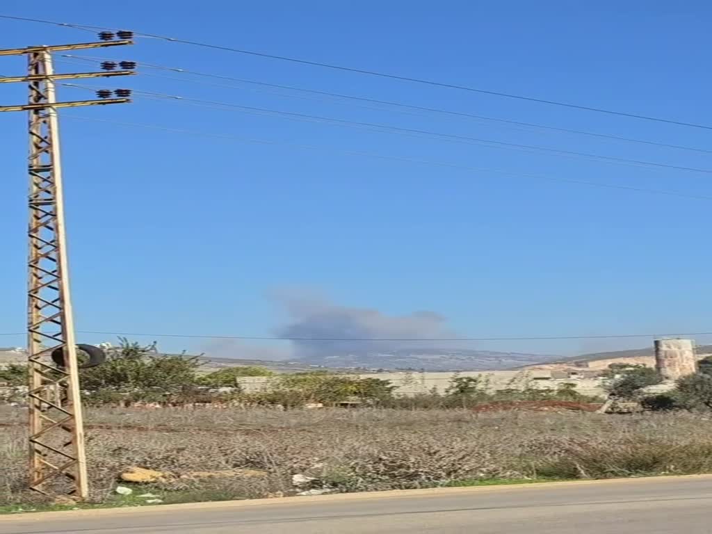 תקיפת מחנה אימונים של כוחות הארטילריה של חיזבאללה בדרום לבנון