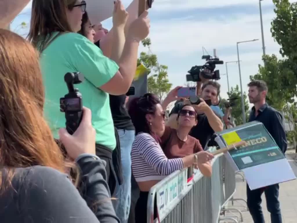 תושבי קיבוץ חולית מפגינים נגד בן גביר ונתניהו