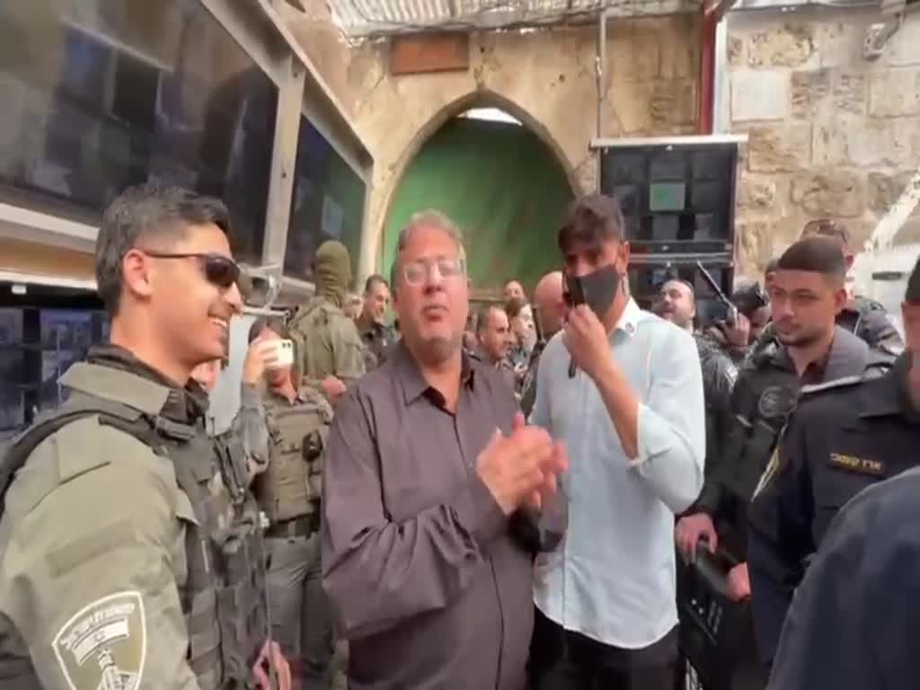 איתמר בן גביר בהערכת מצב בהר הבית לרגל חודש הרמדאן