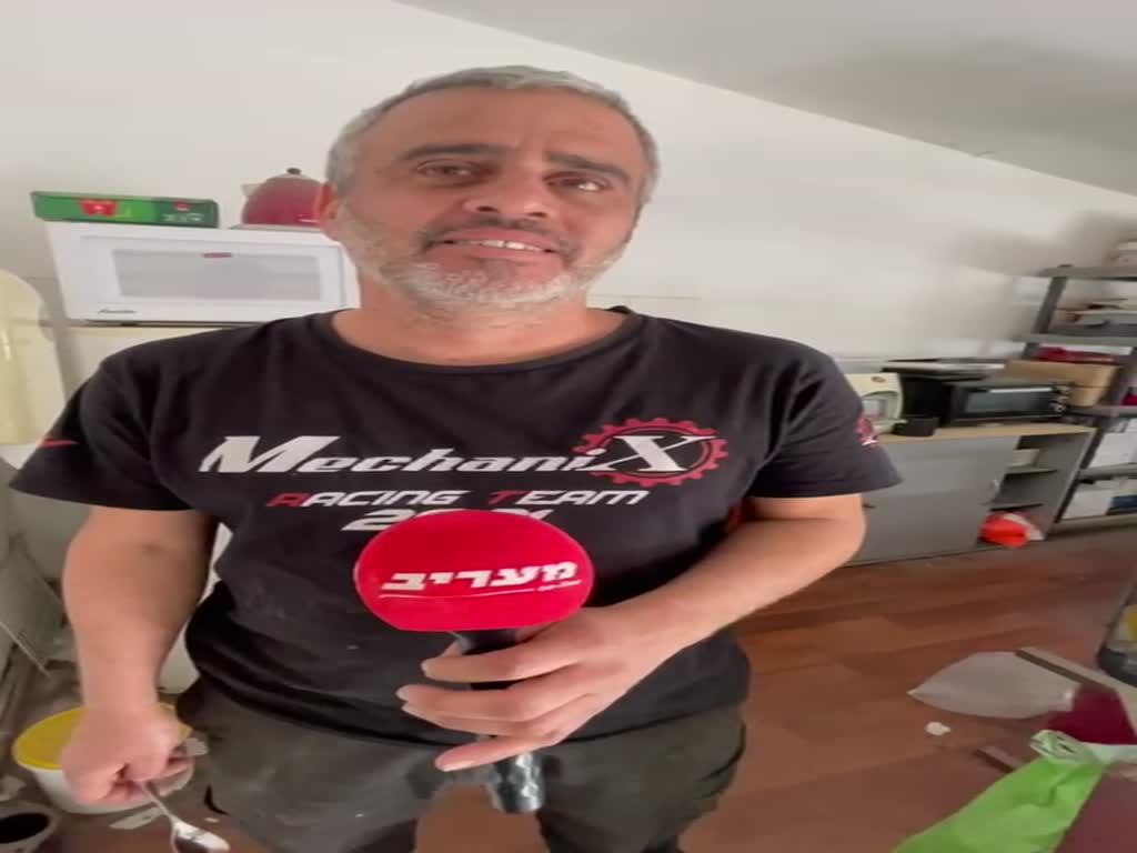 נתנאל דהן, בעל מוסך מול אתר הבנייה בו פגע טיל איראני