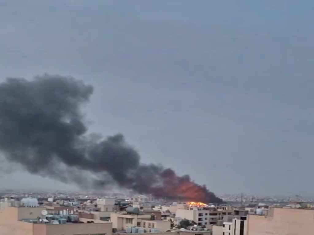 תיעוד תקיפה באיספהאן