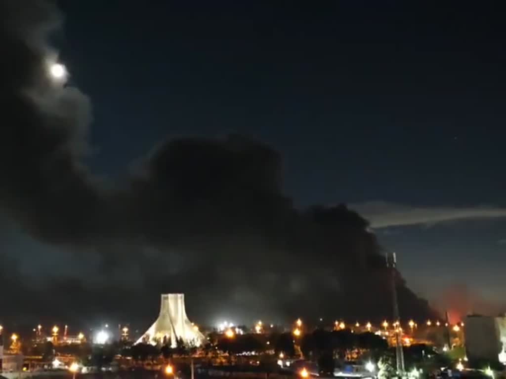 תקיפת נמל התעופה מהראבאד בטהרן 