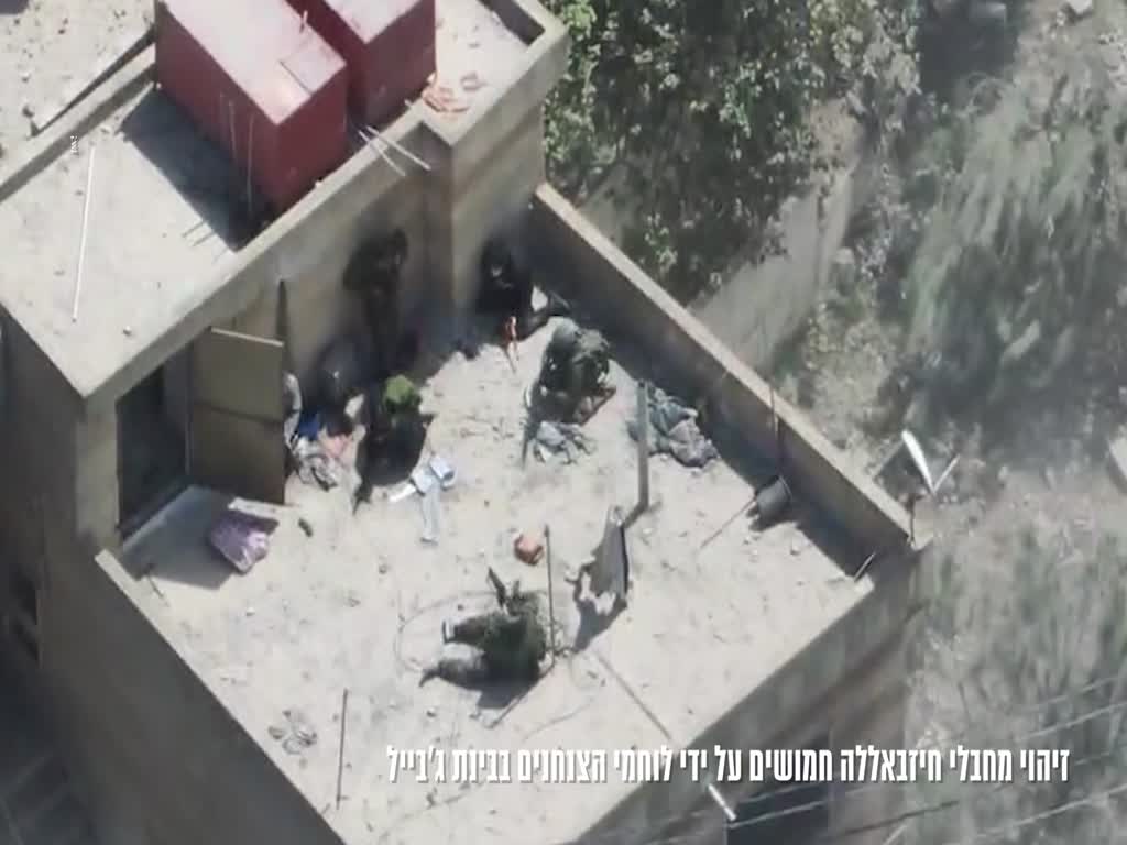 חיסול מחבלי החיזבאללה בדרום לבנון 