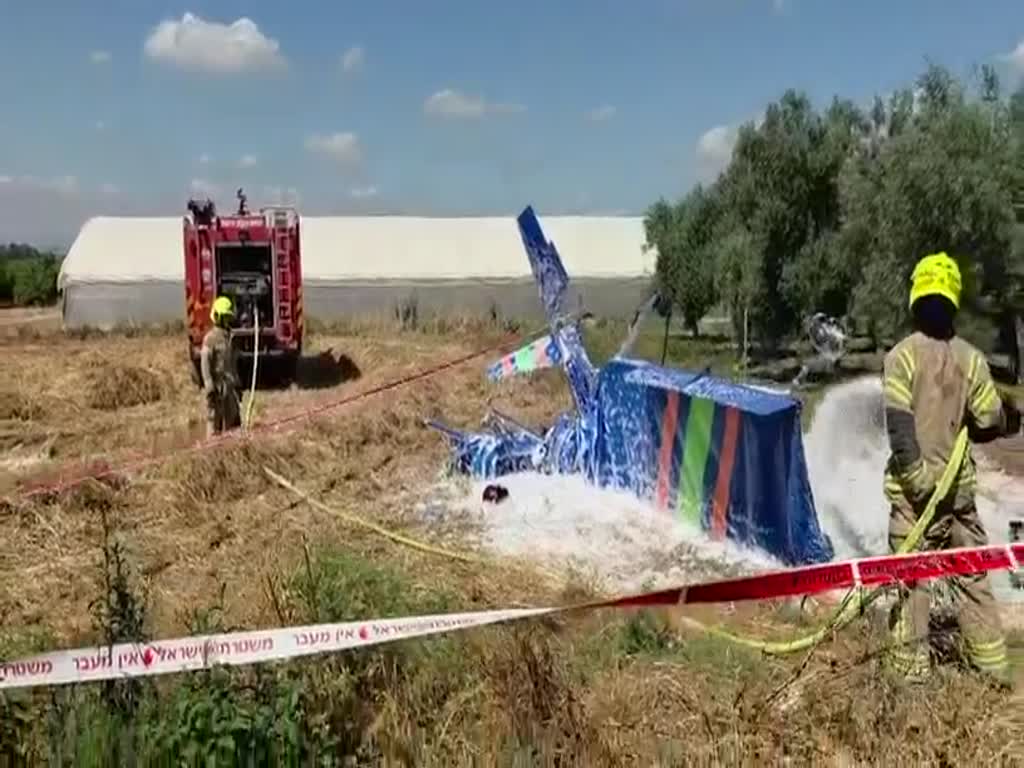 התרסקות המטוס הקל בתל עדשים